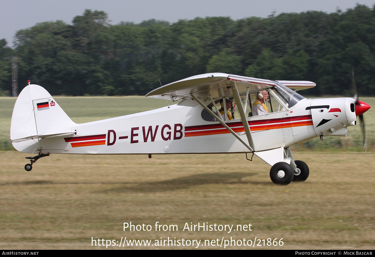 Aircraft Photo of D-EWGB | Piper PA-18-150 Super Cub | AirHistory.net #21866