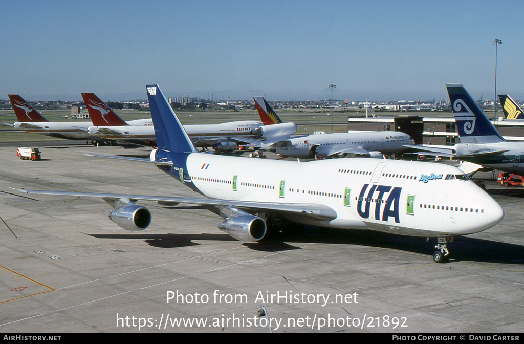 Aircraft Photo of F-GETA | Boeing 747-3B3M | UTA - Union de Transports Aériens | AirHistory.net #21892