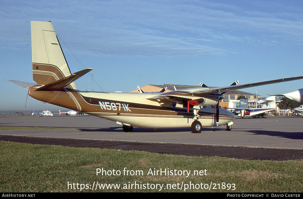 Aircraft Photo of N5871K | Gulfstream Aerospace 690C Jetprop 840 | AirHistory.net #21893