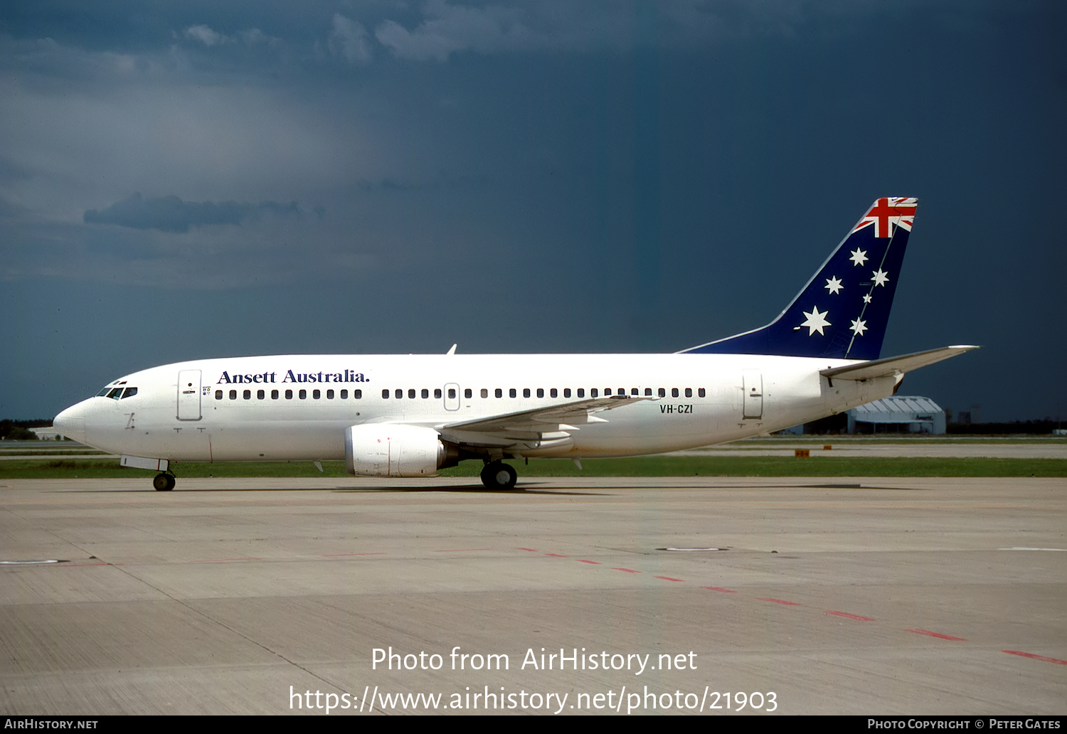 Aircraft Photo of VH-CZI | Boeing 737-377 | Ansett Australia | AirHistory.net #21903