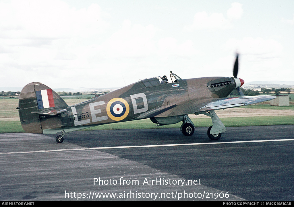 Aircraft Photo of LF363 | Hawker Hurricane Mk2C | UK - Air Force | AirHistory.net #21906