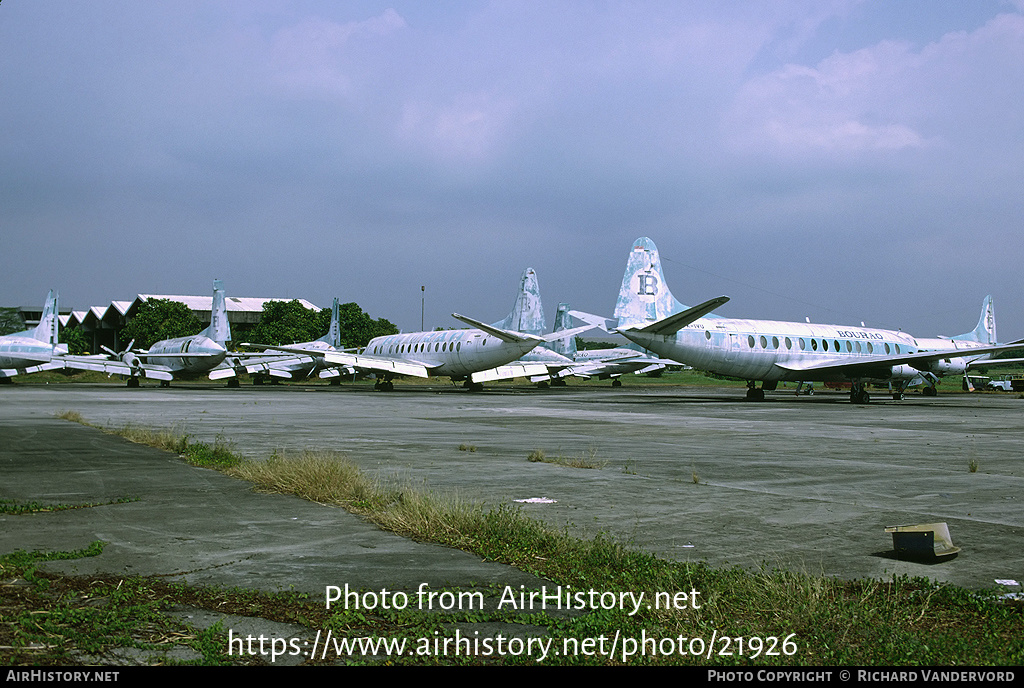 Aircraft Photo of PK-IVU | Vickers 843 Viscount | Bouraq Indonesia Airlines | AirHistory.net #21926