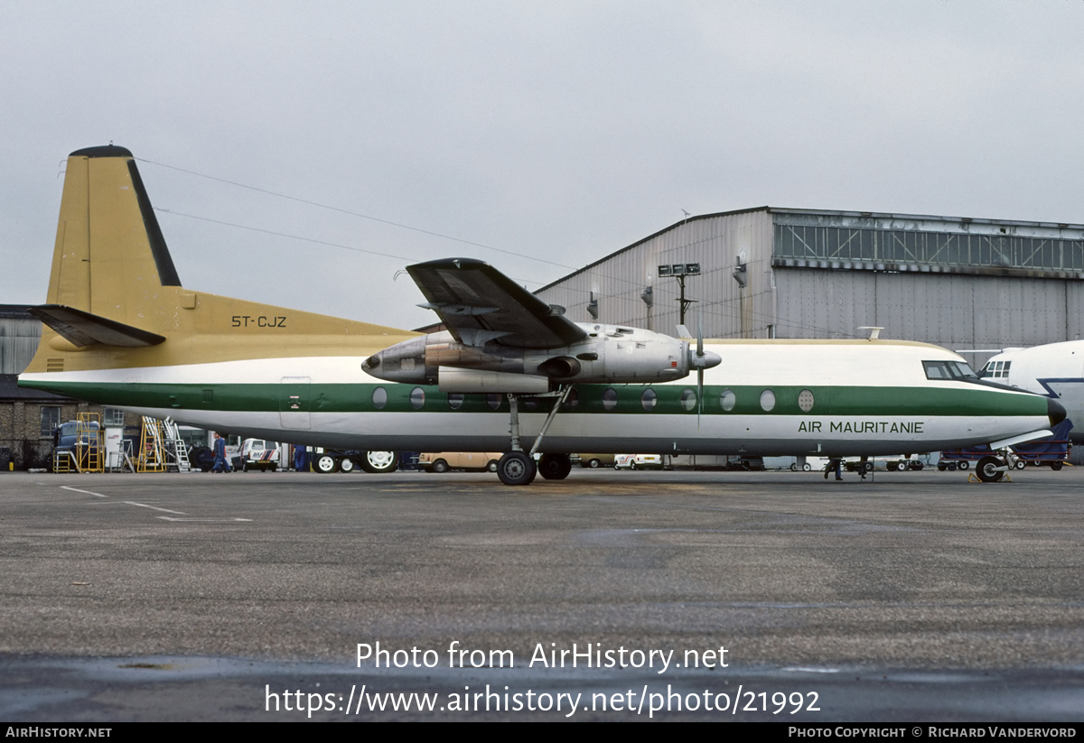 Aircraft Photo of 5T-CJZ | Fairchild Hiller FH-227B(LCD) | Air Mauritanie | AirHistory.net #21992