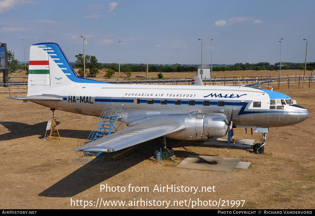 Aircraft Photo of HA-MAL | Ilyushin Il-14T | Malév - Hungarian Airlines | AirHistory.net #21997