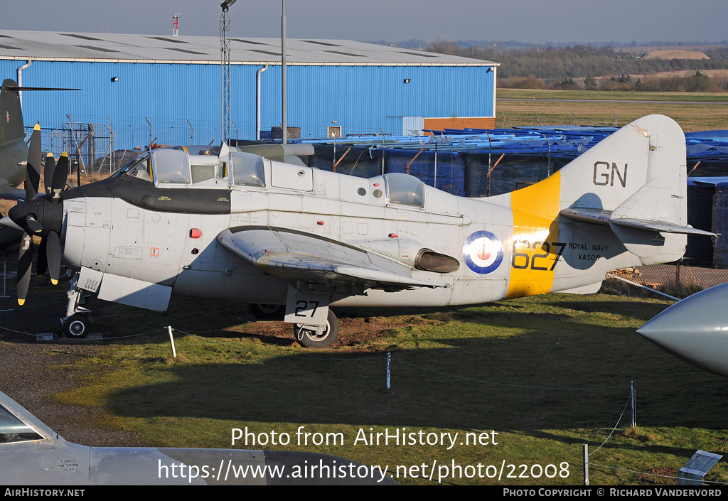 Aircraft Photo of XA508 | Fairey Gannet T.2 | UK - Navy | AirHistory.net #22008