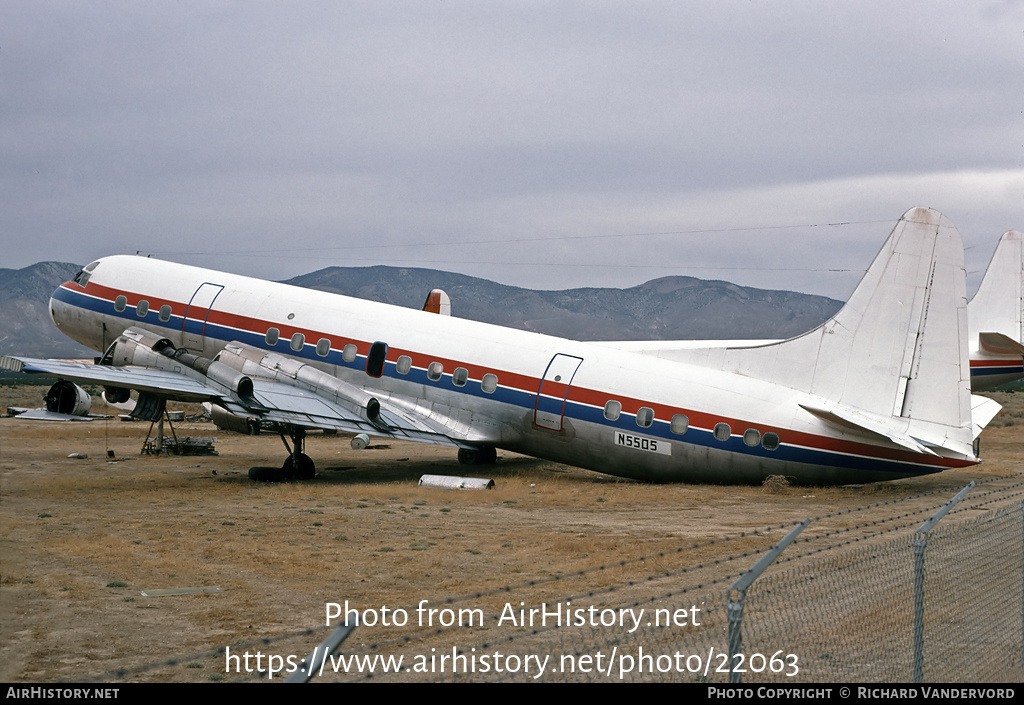 Aircraft Photo of N5505 | Lockheed L-188A Electra | AirHistory.net #22063