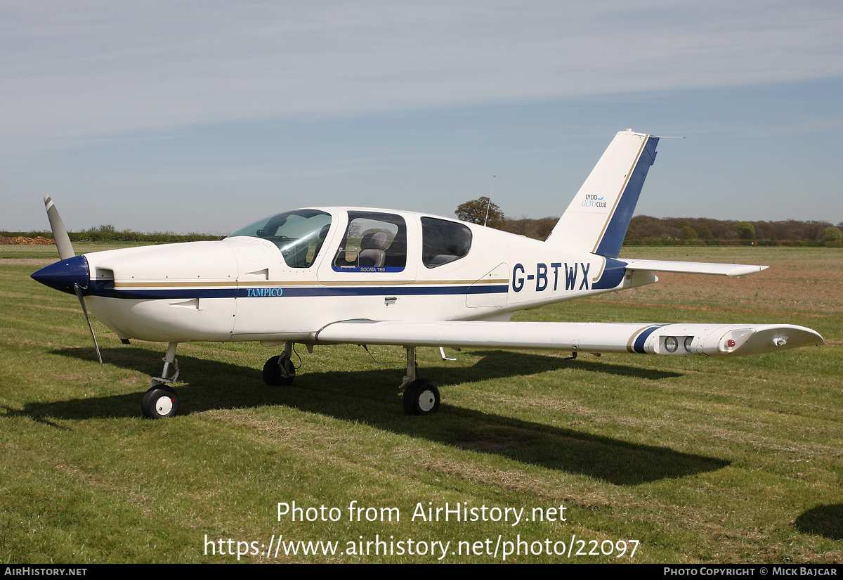 Aircraft Photo of G-BTWX | Socata TB-9 Tampico | Lydd Aero Club | AirHistory.net #22097