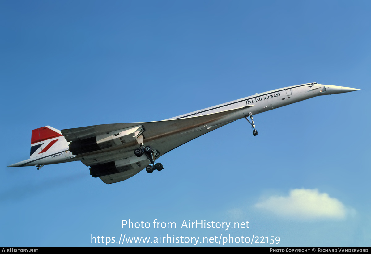 Aircraft Photo of G-N94AE | Aerospatiale-BAC Concorde 102 | British Airways | AirHistory.net #22159