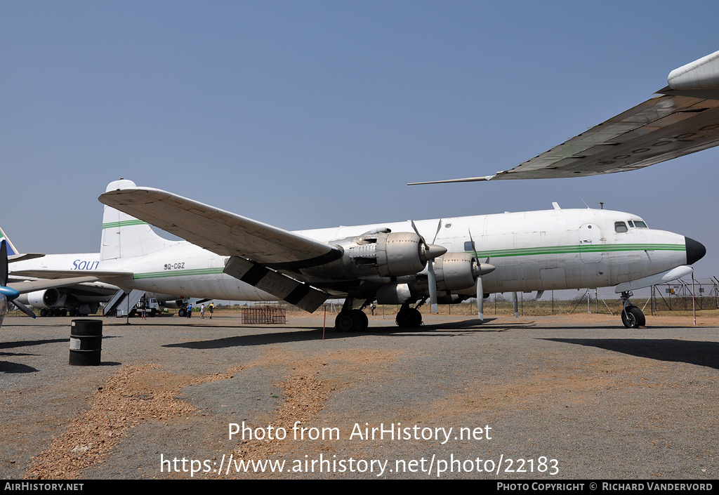 Aircraft Photo of 9Q-CGZ | Douglas C-118A Liftmaster | AirHistory.net #22183