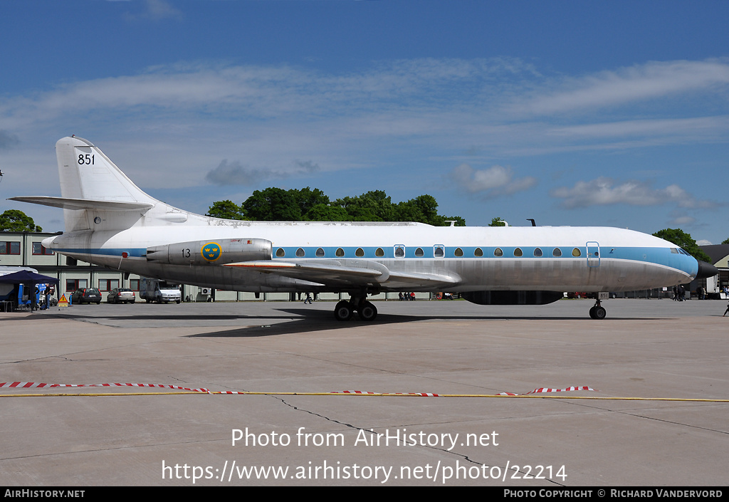 Aircraft Photo of 85172 | Sud Tp85 Caravelle III | Sweden - Air Force | AirHistory.net #22214