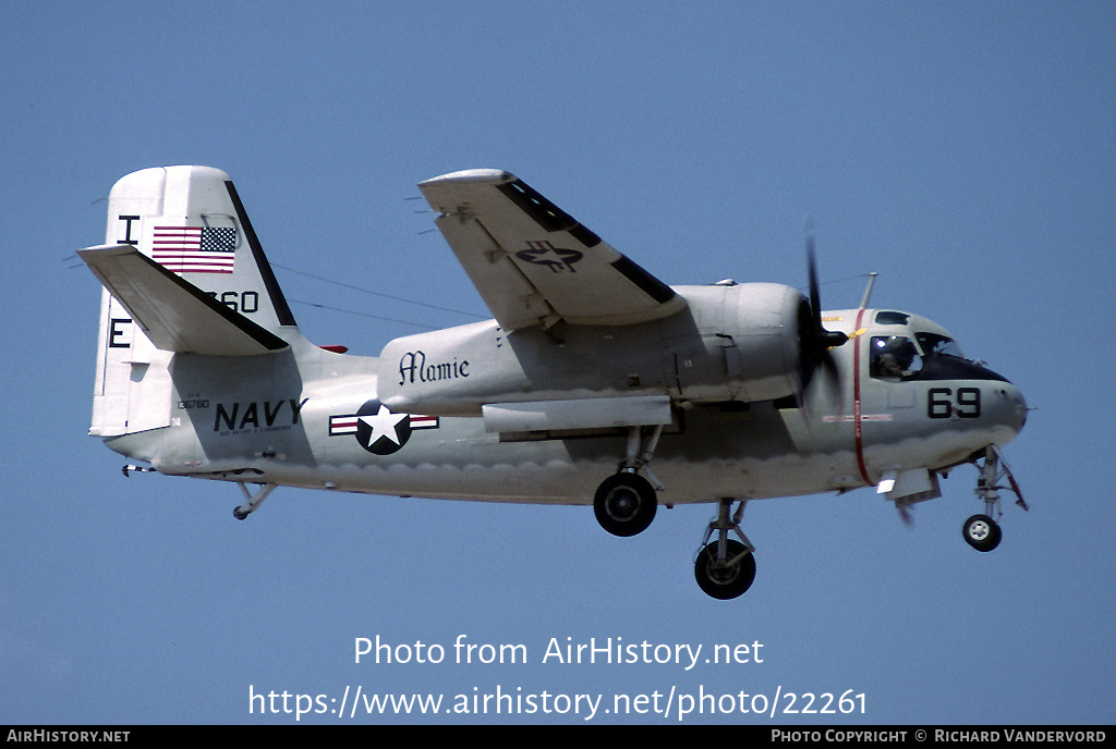 Aircraft Photo of 136760 | Grumman C-1A Trader (TF-1) | USA - Navy | AirHistory.net #22261