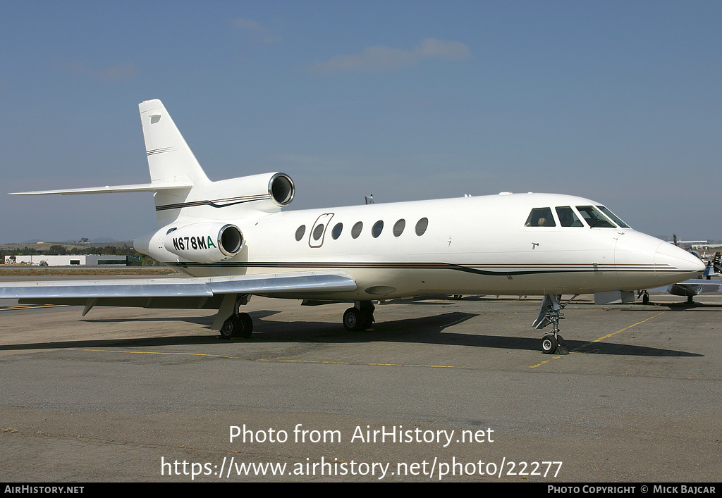 Aircraft Photo of N678MA | Dassault Falcon 50 | AirHistory.net #22277