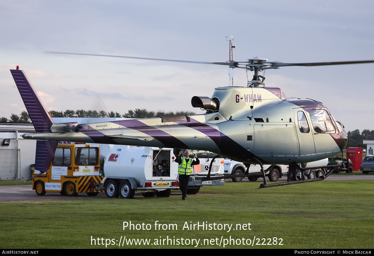 Aircraft Photo of G-WHAM | Aerospatiale AS-350B-3 Ecureuil | AirHistory.net #22282