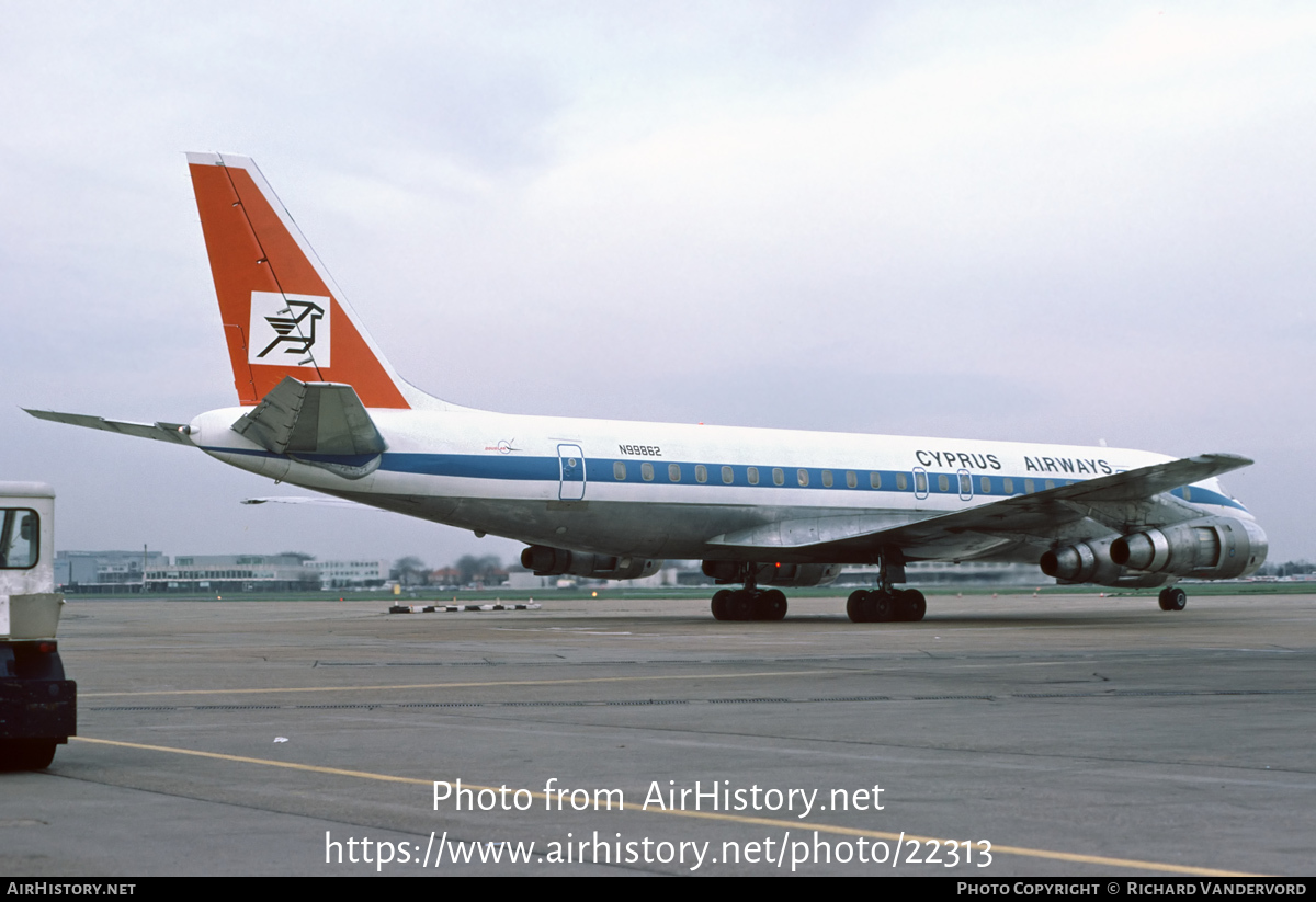 Aircraft Photo of N99862 | Douglas DC-8-52 | Cyprus Airways | AirHistory.net #22313