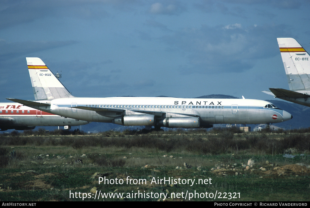 Aircraft Photo of EC-BQQ | Convair 990A (30A-5) | Spantax | AirHistory.net #22321