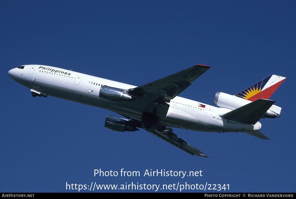 Aircraft Photo of RP-C2114 | McDonnell Douglas DC-10-30 | Philippine Airlines | AirHistory.net #22341