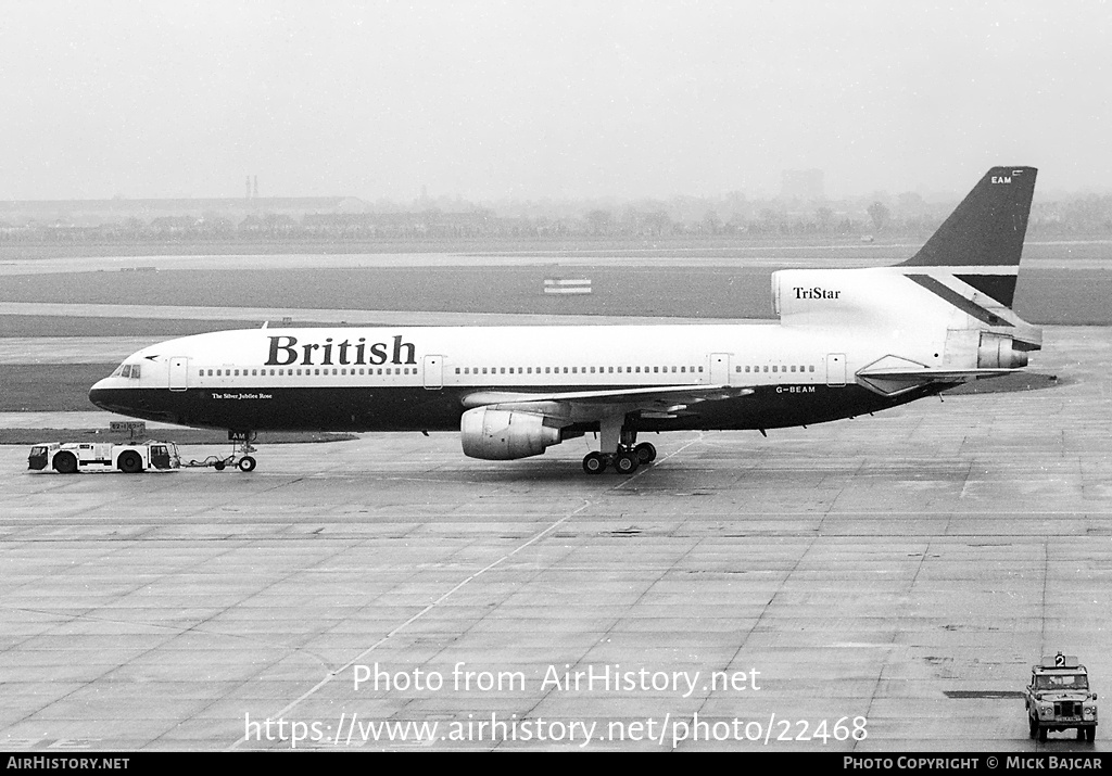 Aircraft Photo of G-BEAM | Lockheed L-1011-385-1 TriStar 1 | British Airways | AirHistory.net #22468