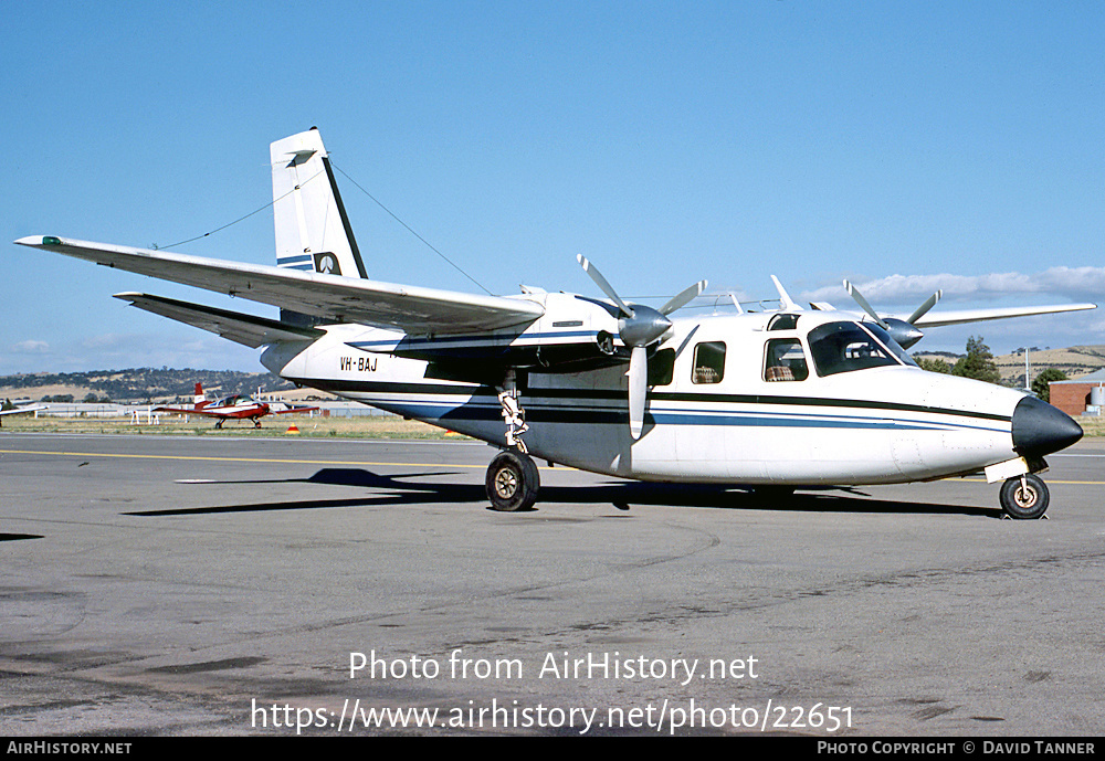 Aircraft Photo of VH-BAJ | Rockwell 500S Shrike Commander | AirHistory.net #22651