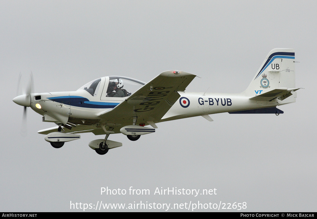 Aircraft Photo of G-BYUB | Grob G-115E Tutor | UK - Air Force | AirHistory.net #22658