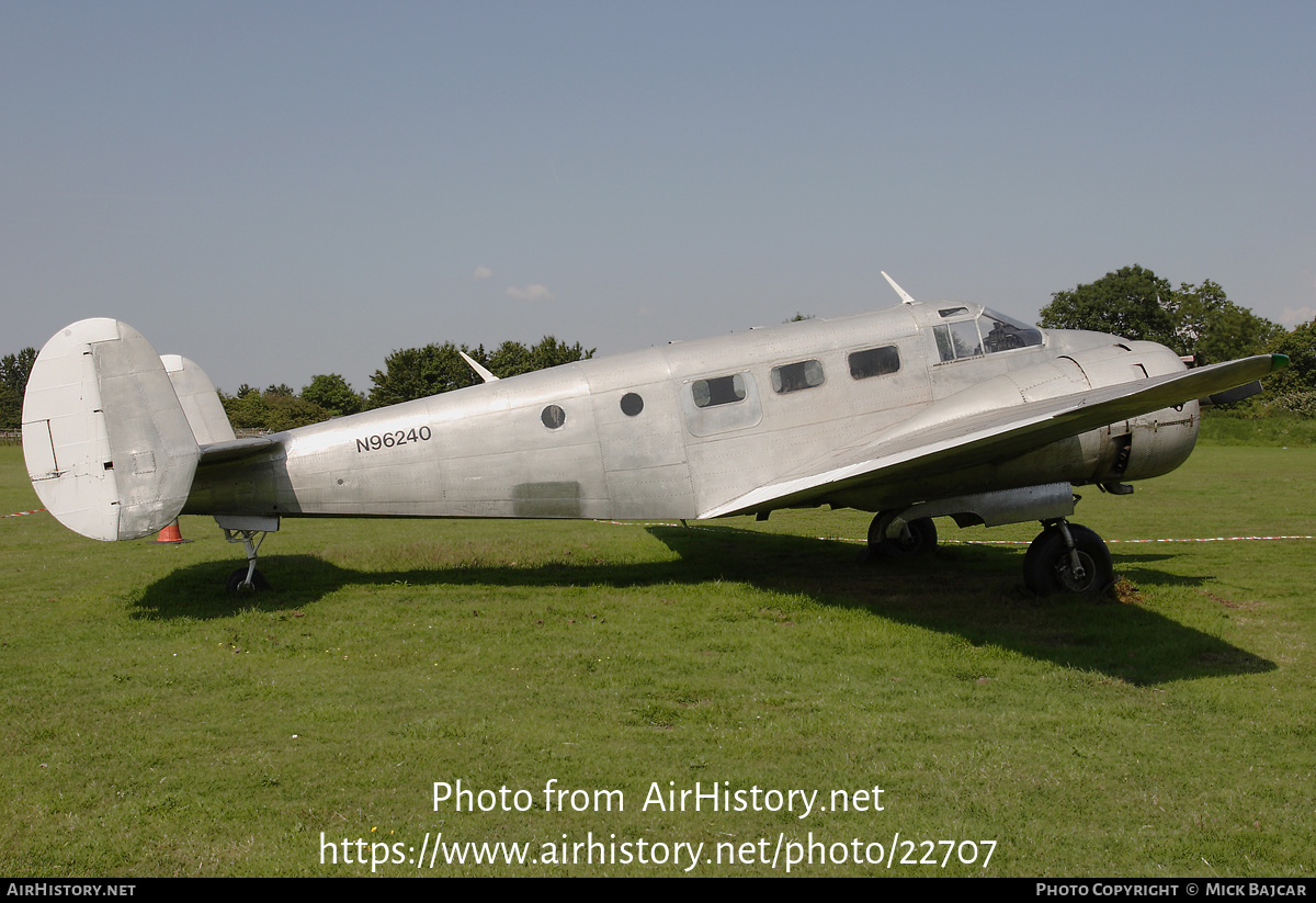 Aircraft Photo of N96240 | Beech D18S | AirHistory.net #22707