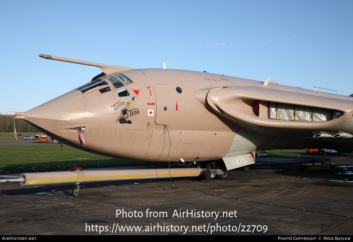 Aircraft Photo of XM715 | Handley Page HP-80 Victor K2 | UK - Air Force | AirHistory.net #22709