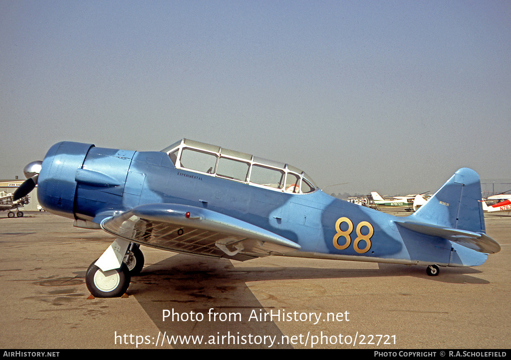 Aircraft Photo of N13631 | North American T-6J Harvard Mk IV | AirHistory.net #22721