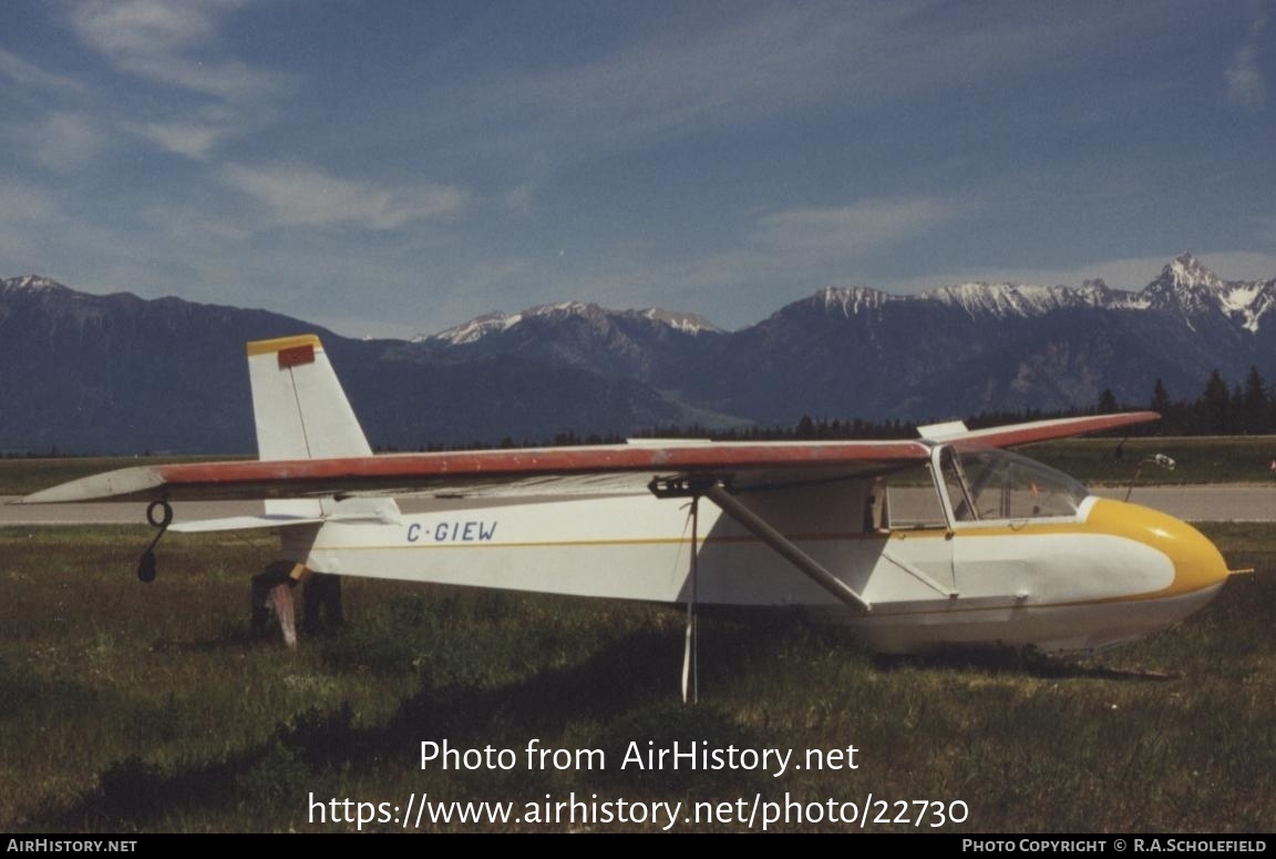 Aircraft Photo of C-GIEW | Schweizer SGS 2-33A | AirHistory.net #22730