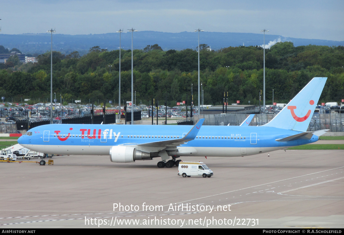 Aircraft Photo of SE-RFS | Boeing 767-304/ER | TUIfly Nordic | AirHistory.net #22731