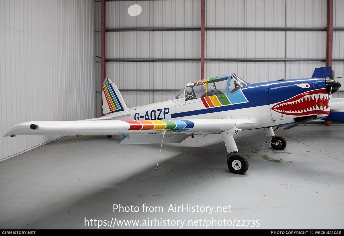 Aircraft Photo of G-AOZP | De Havilland DHC-1 Chipmunk Mk22 | AirHistory.net #22735