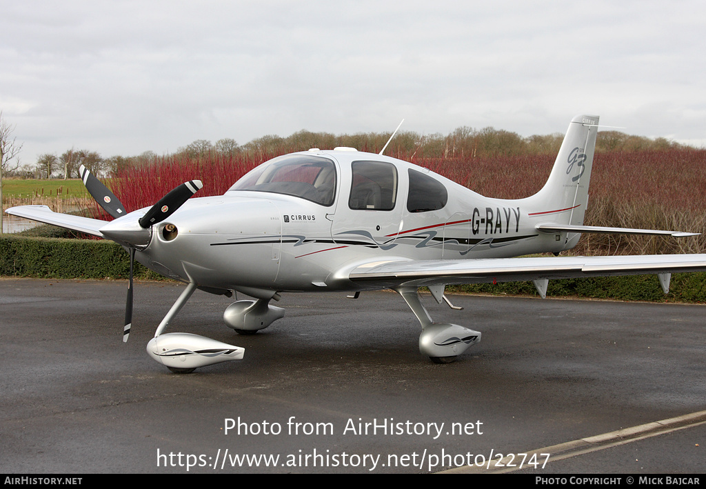 Aircraft Photo of G-RAYY | Cirrus SR-22 G3-GTS | AirHistory.net #22747