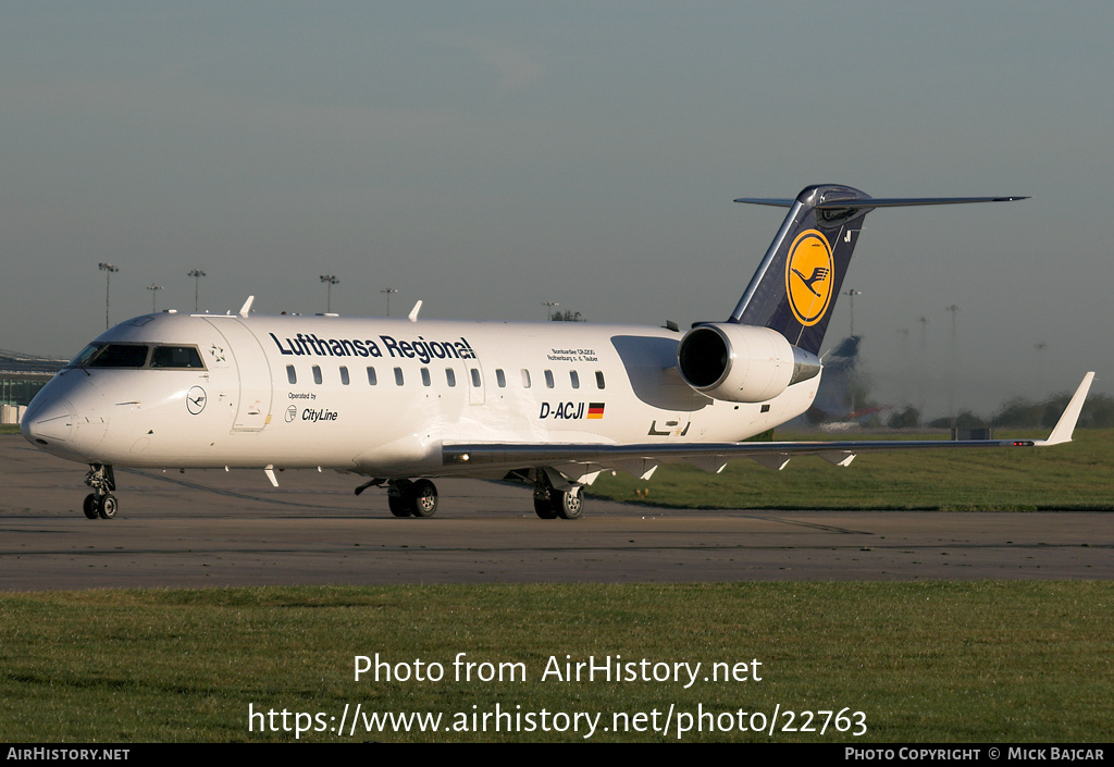 Aircraft Photo of D-ACJI | Bombardier CRJ-200LR (CL-600-2B19) | Lufthansa Regional | AirHistory.net #22763