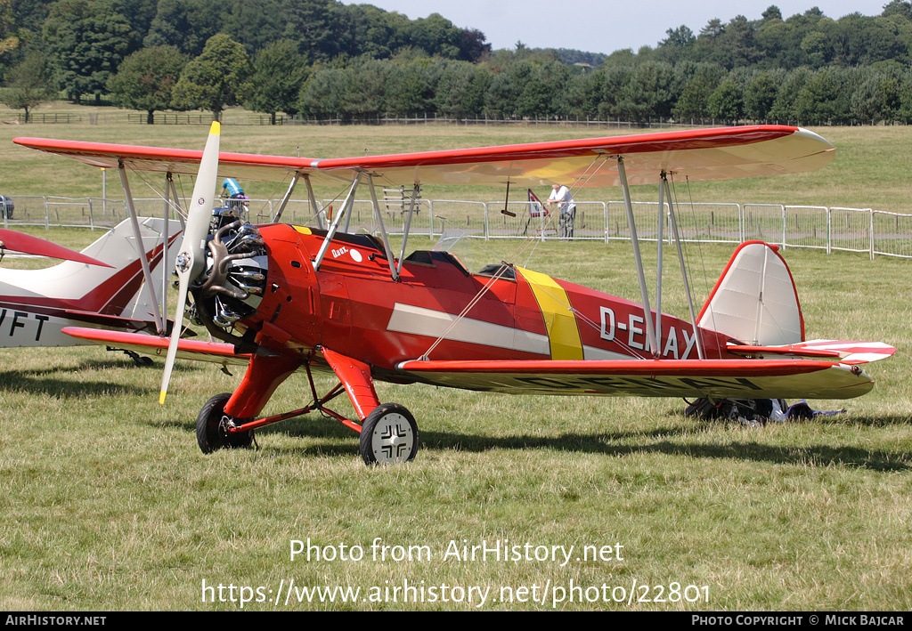 Aircraft Photo of D-ENAY | Focke-Wulf Sk12 Stieglitz (Fw-44J) | AirHistory.net #22801