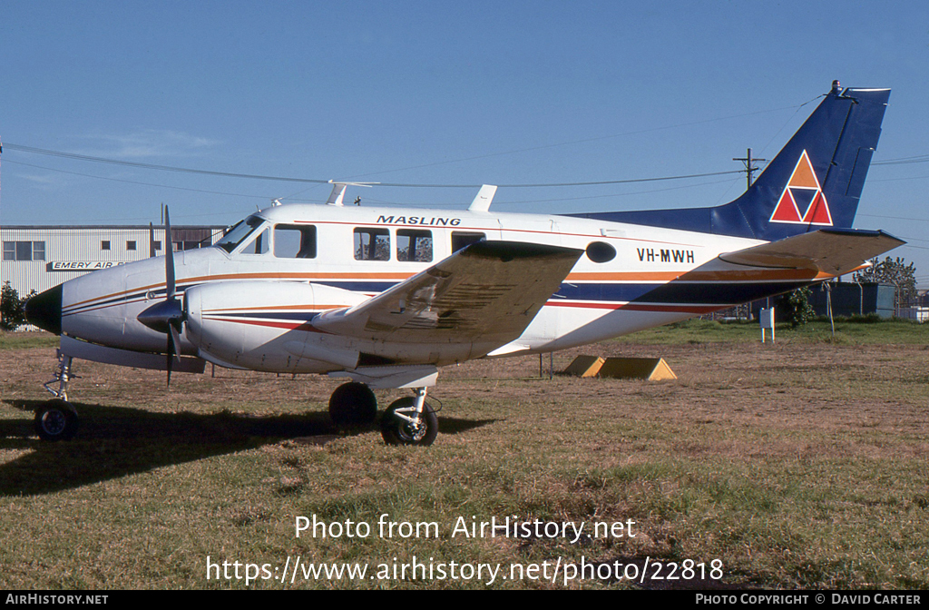 Aircraft Photo of VH-MWH | Beech A65-8200 Commuter | Masling Airlines | AirHistory.net #22818