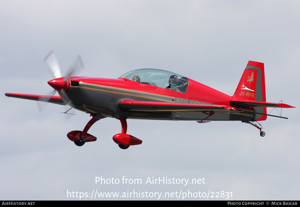 Aircraft Photo of JY-RFB | Extra EA-300L | Royal Jordanian Falcons | AirHistory.net #22831