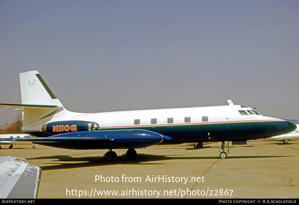 Aircraft Photo of N110G | Lockheed L-1329 JetStar 6 | AirHistory.net #22867