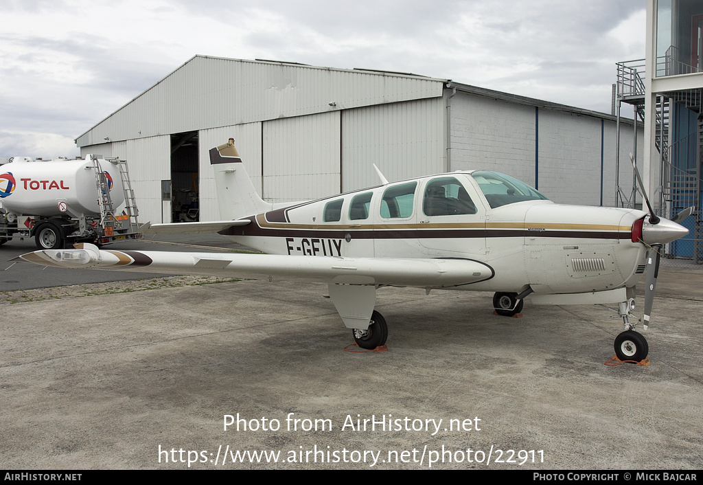 Aircraft Photo of F-GFUY | Beech A36 Bonanza 36 | AirHistory.net #22911