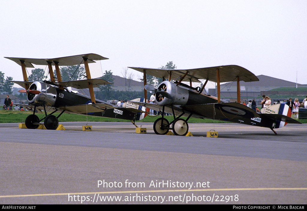 Aircraft Photo of G-EBKY / N5180 | Sopwith Pup | UK - Air Force | AirHistory.net #22918