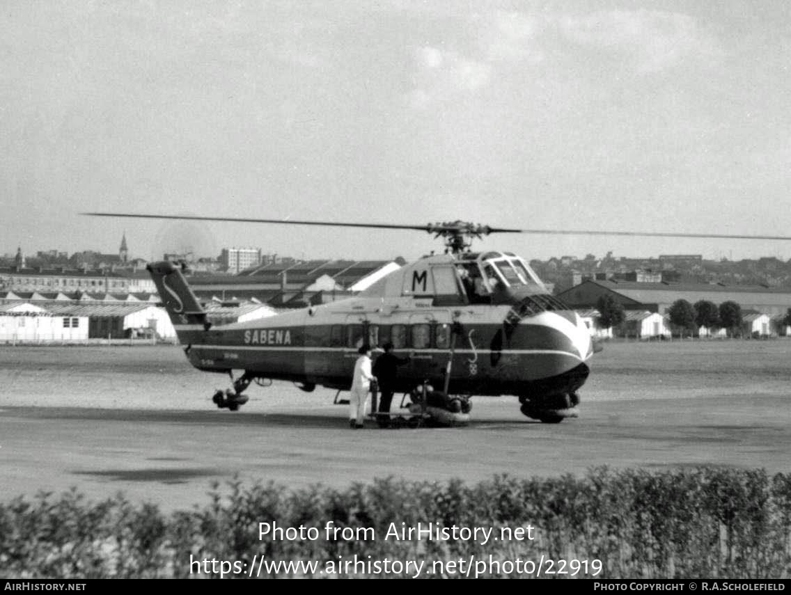 Aircraft Photo of OO-SHM | Sikorsky S-58C | Sabena | AirHistory.net #22919