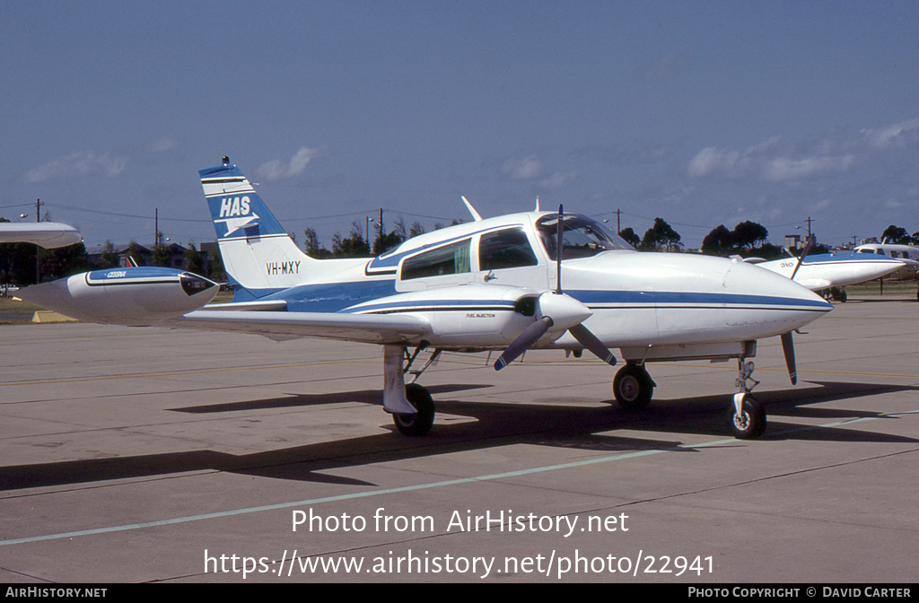 Aircraft Photo of VH-MXY | Cessna 310R | Hazelton Air Services - HAS | AirHistory.net #22941