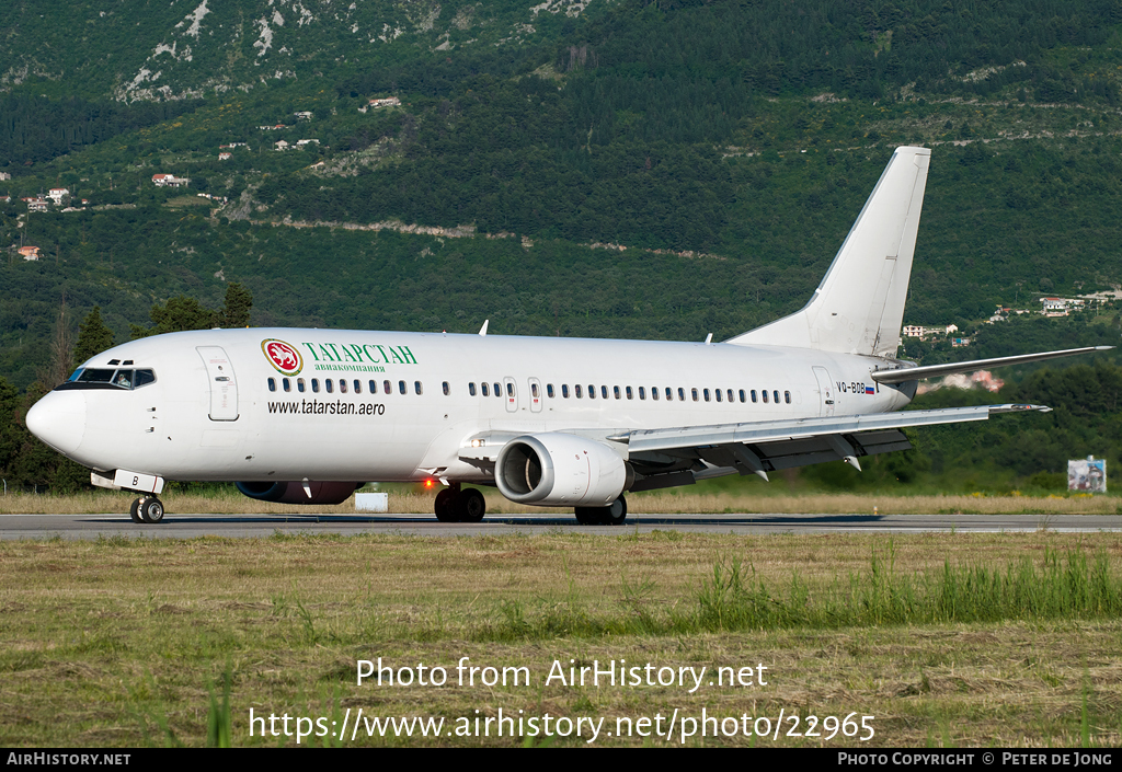 Aircraft Photo of VQ-BDB | Boeing 737-4D7 | Tatarstan Airlines | AirHistory.net #22965