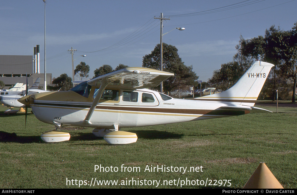 Aircraft Photo of VH-MYS | Cessna U206G Stationair 6 | AirHistory.net #22975