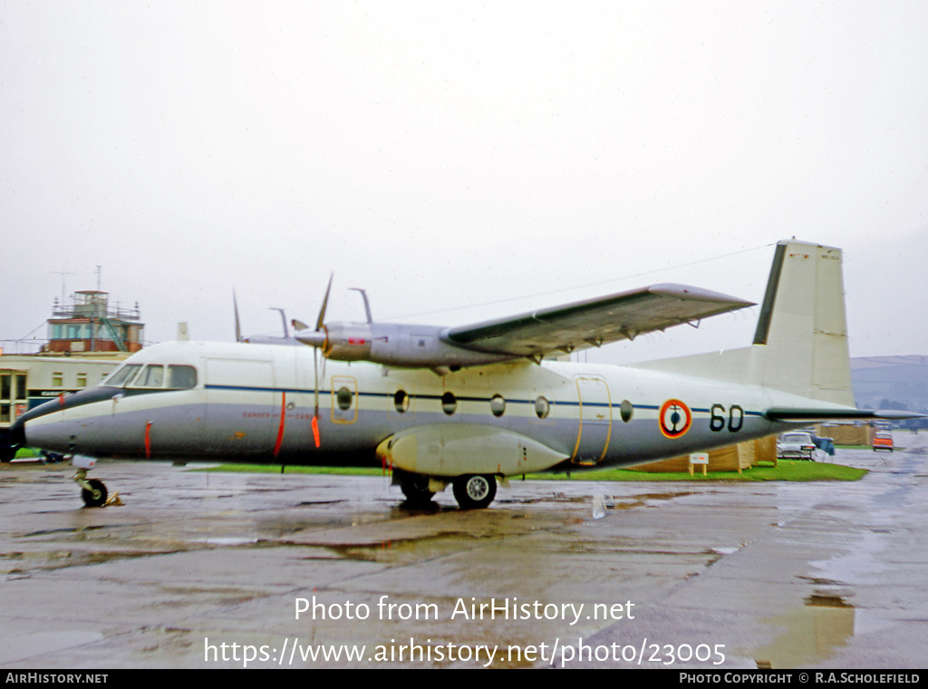 Aircraft Photo of 60 | Aerospatiale N-262E | France - Navy | AirHistory.net #23005