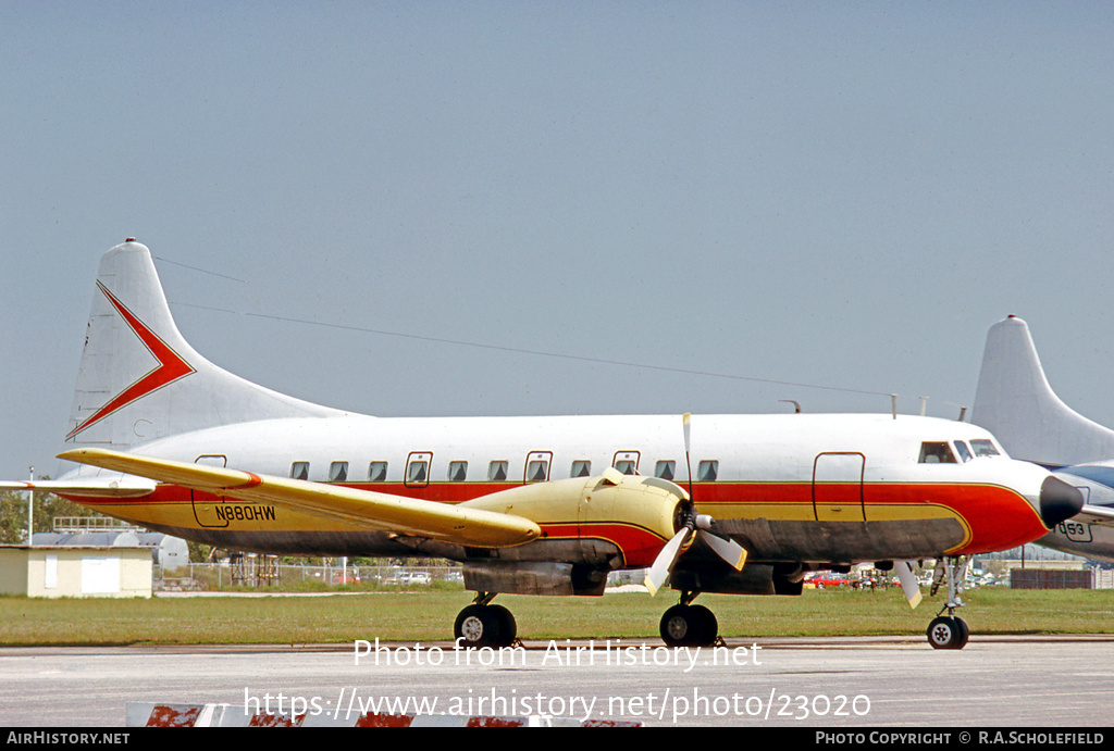 Aircraft Photo of N880HW | Convair 440 | AirHistory.net #23020