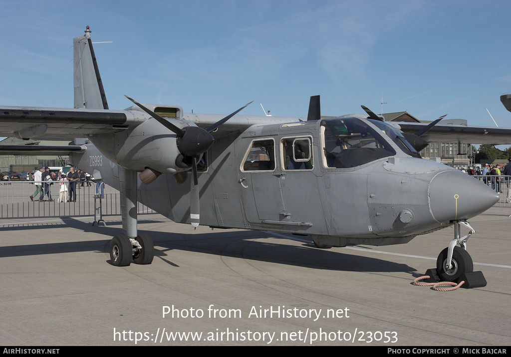 Aircraft Photo of ZG993 | Pilatus Britten-Norman BN-2T Islander AL1 | UK - Army | AirHistory.net #23053