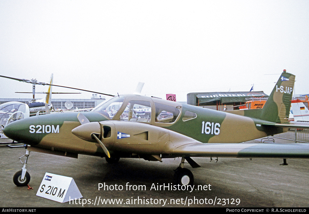 Aircraft Photo of I-SJAP | SIAI-Marchetti S-210M | SIAI-Marchetti | AirHistory.net #23129