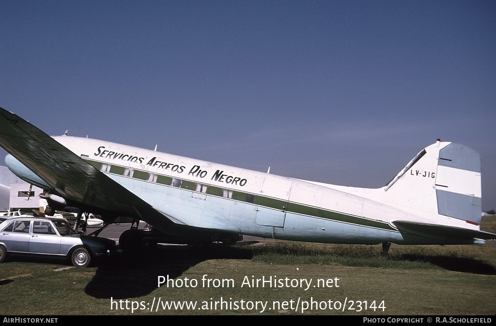 Aircraft Photo of LV-JIG | Douglas C-47B Skytrain | Servicios Aereos Rio Negro | AirHistory.net #23144