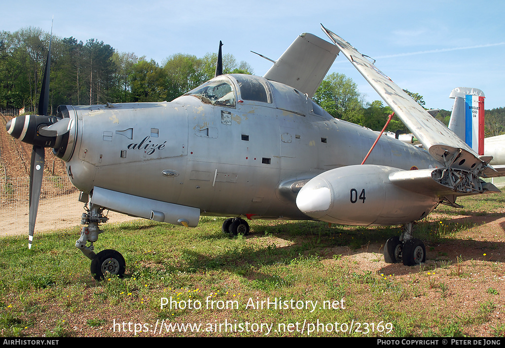 Aircraft Photo of 04 | Bréguet 1050 Alizé | France - Navy | AirHistory.net #23169