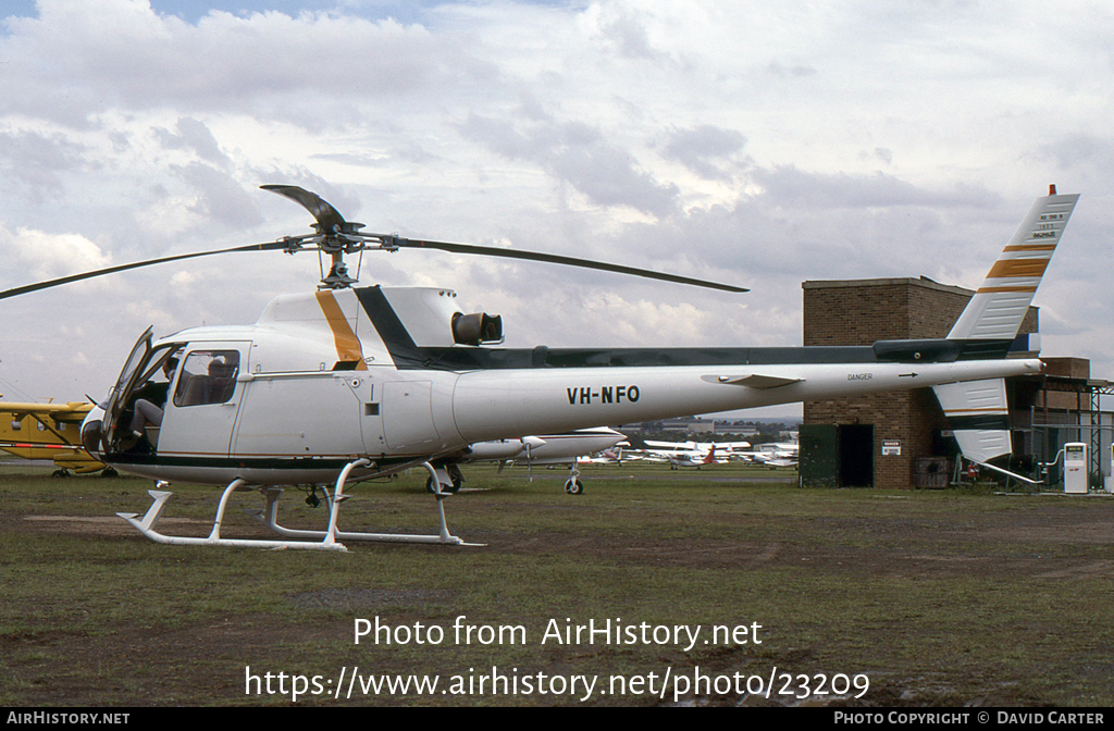 Aircraft Photo of VH-NFO | Aerospatiale AS-350B Squirrel | AirHistory.net #23209