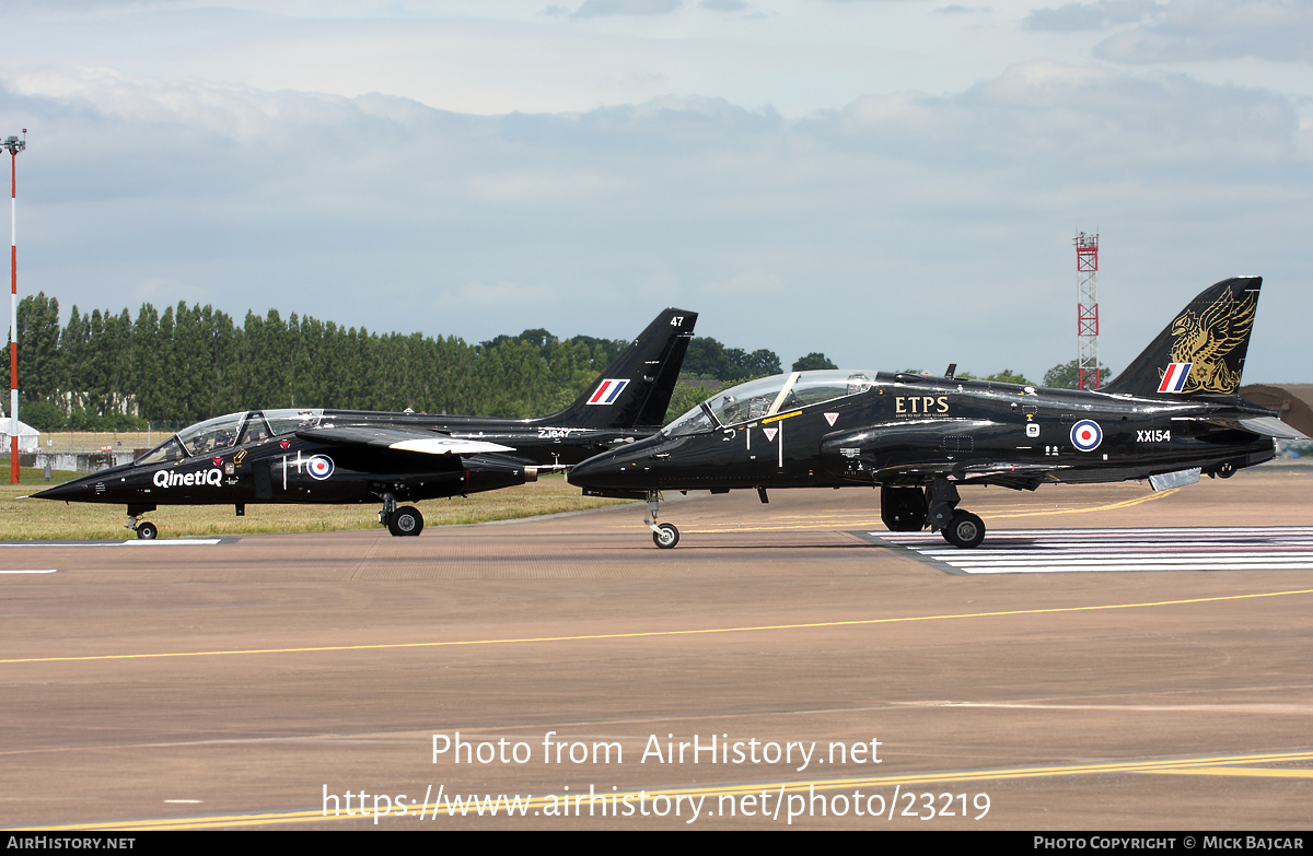 Aircraft Photo of XX154 | Hawker Siddeley Hawk T.1 | UK - Air Force | AirHistory.net #23219