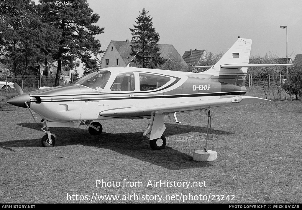 Aircraft Photo of D-EHXP | Rockwell Commander 112A | AirHistory.net #23242